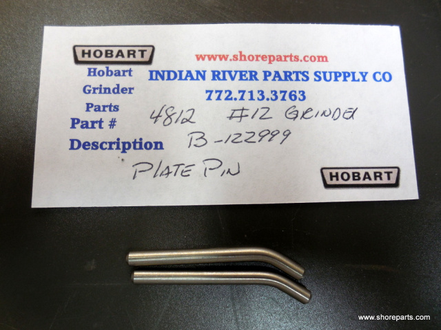 Hobart 4812 All # 12 Meat Grinder 00-12299 Grinder Plate Pin Sold In Pairs